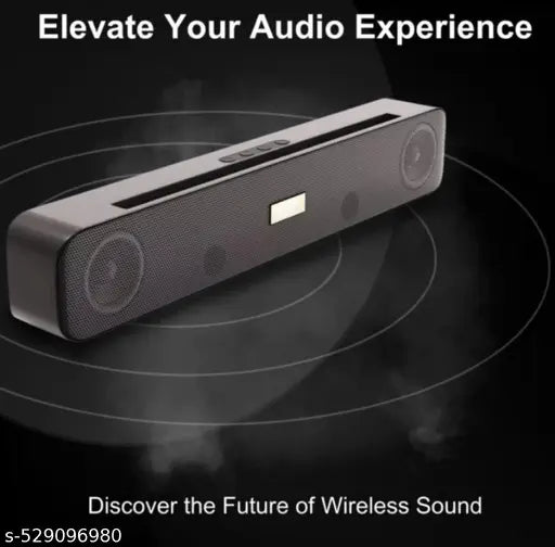 Portable Bluetooth Soundbar – Universal Compatibility & Powerful Sound