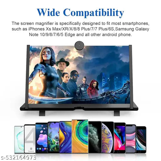 3D Mobile Screen Amplifier – Phone Holder & Eye-Protecting Screen Expander