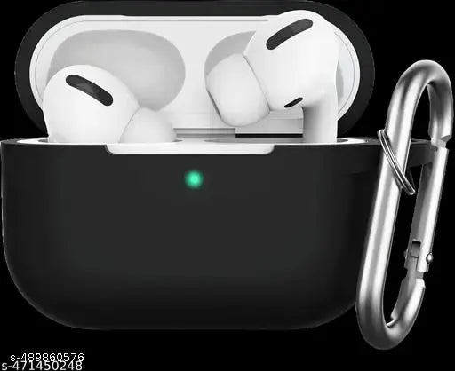 TWS Bluetooth 5.3 Earbuds with Free Case & Stylish Watch – Premium Sound, Long Battery, Touch Control (Black)